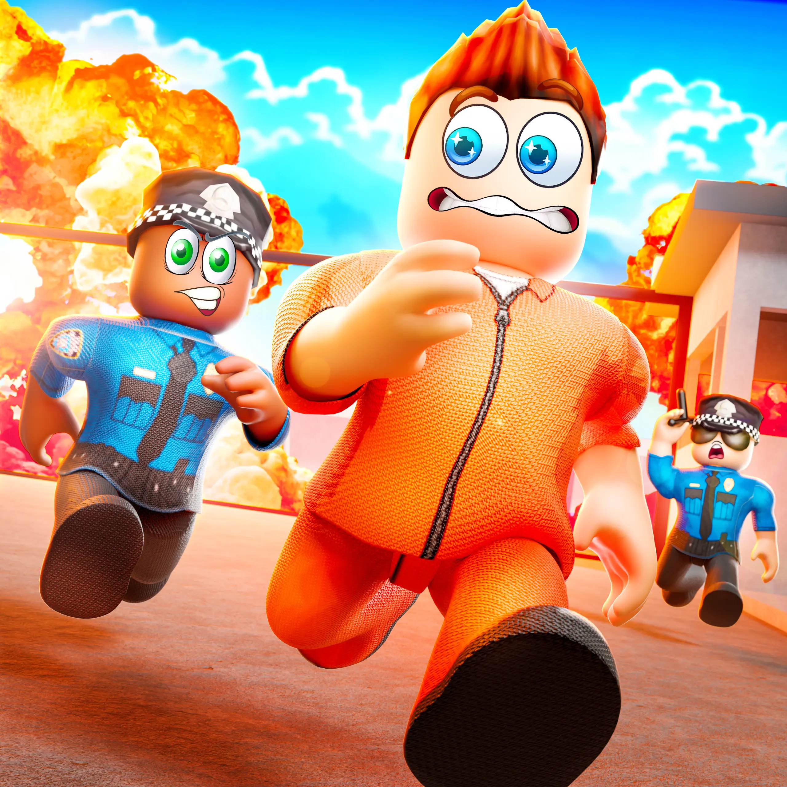 Prison Break — Roblox action game by SM Games